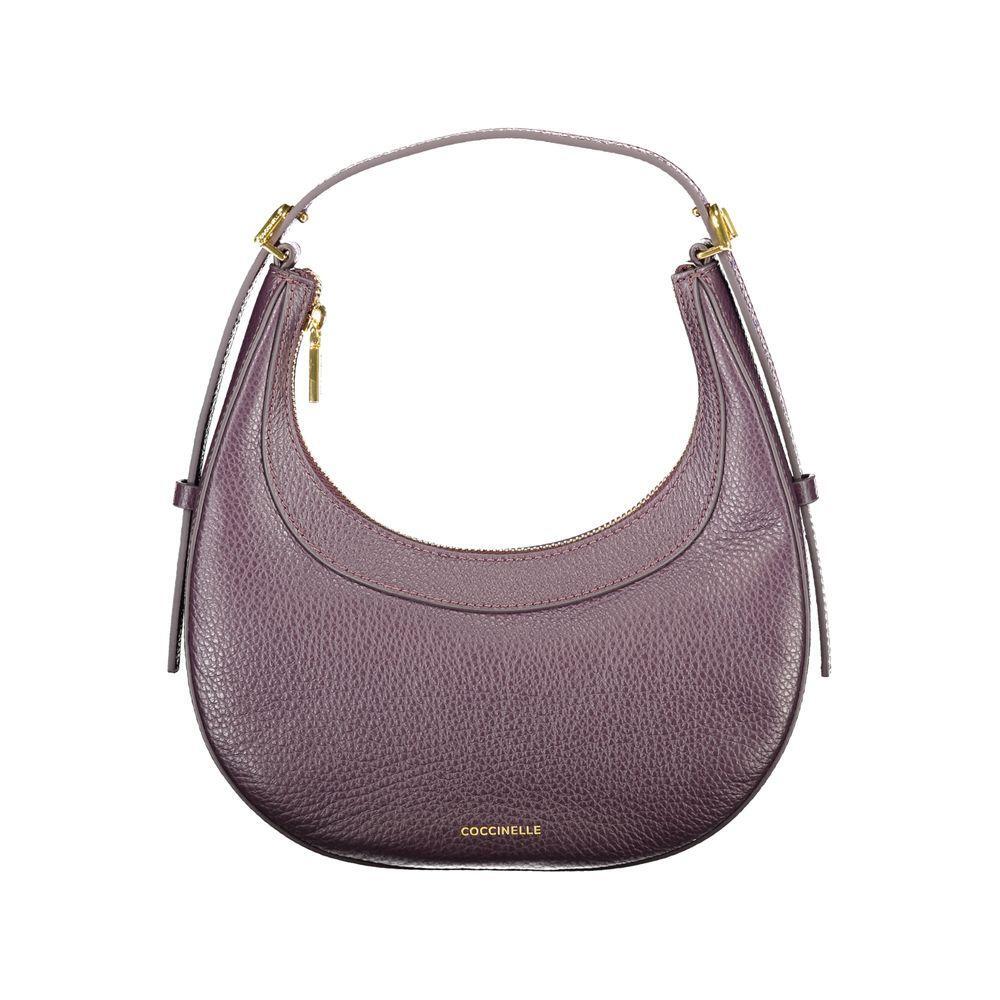 Coccinelle Purple Leather Women Handbag CO-39557