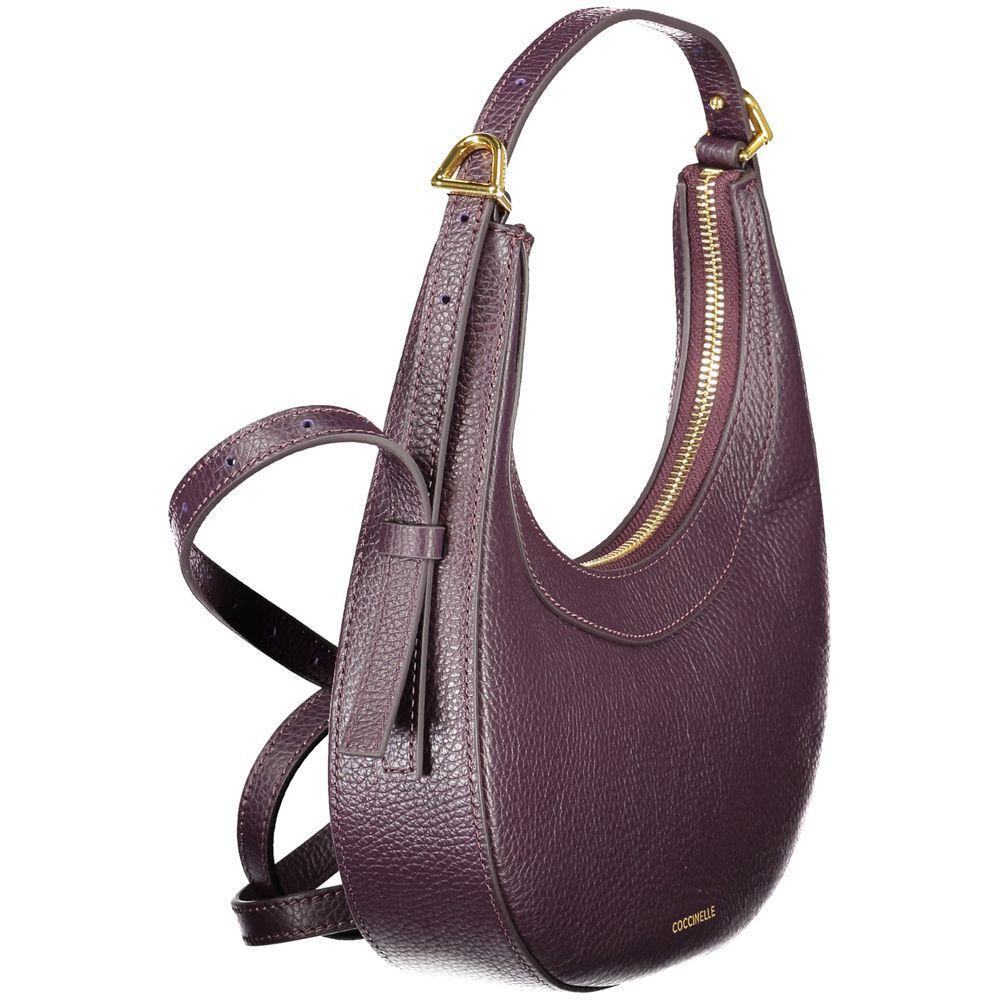 Coccinelle Purple Leather Women Handbag CO-39557