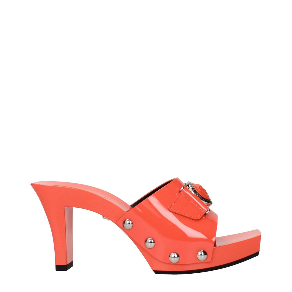 Versace Orange Leather Platforms VE-15265249624329-EU36.5/US6.5