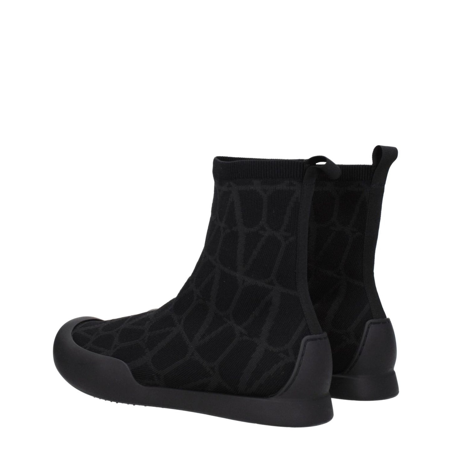Valentino Garavani Black Fabric High Tops VA-8547414147337-EU39.5/US6.5