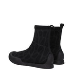 Valentino Garavani Black Fabric High Tops VA-8547414147337-EU39.5/US6.5