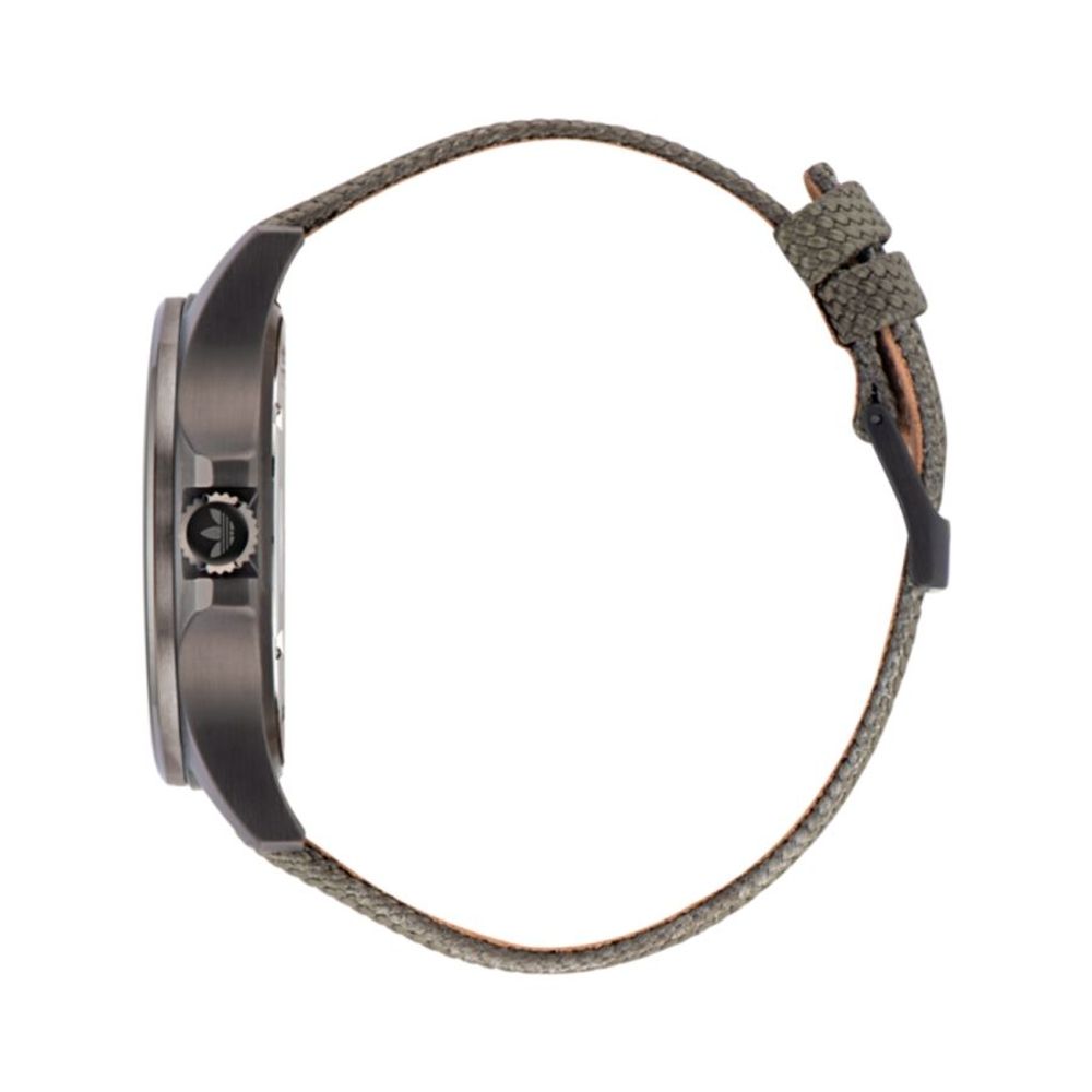 Adidas Green Fabric Dress Watch Adidas