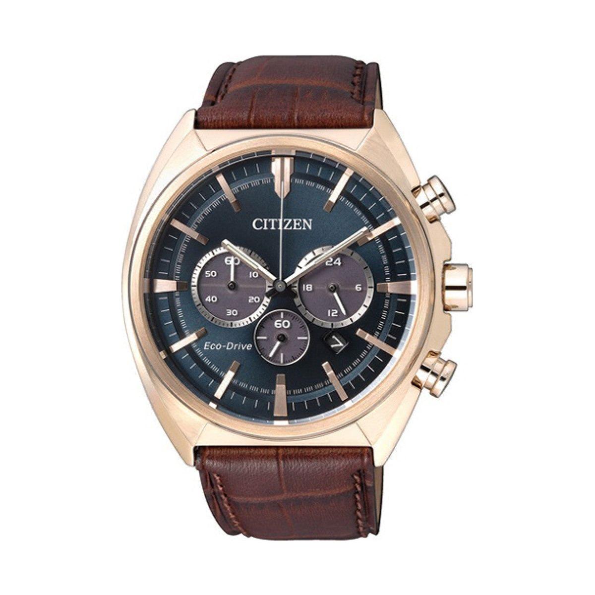 CITIZEN Mod. METROPOLITAN CRONO - Eco Drive WATCHES CITIZEN Dark Slate Gray