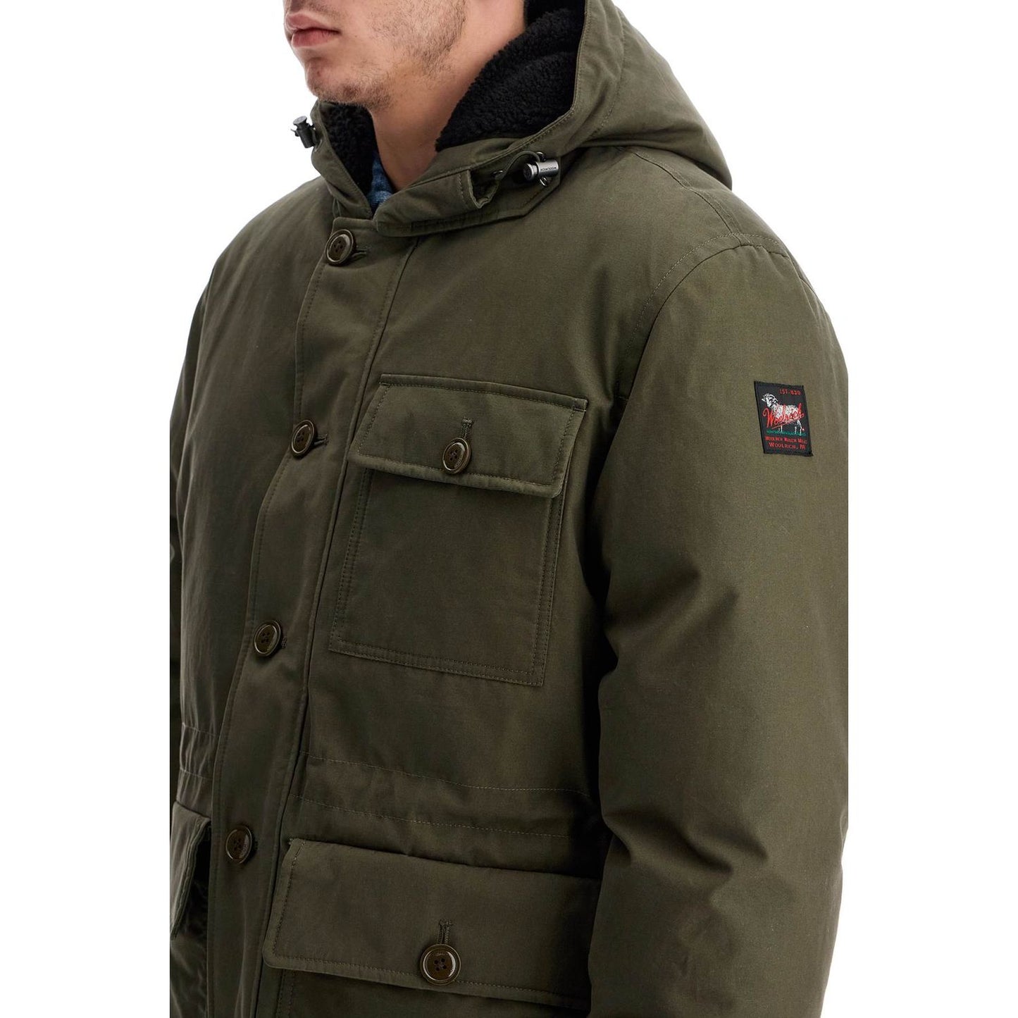 Woolrich short byrd parka