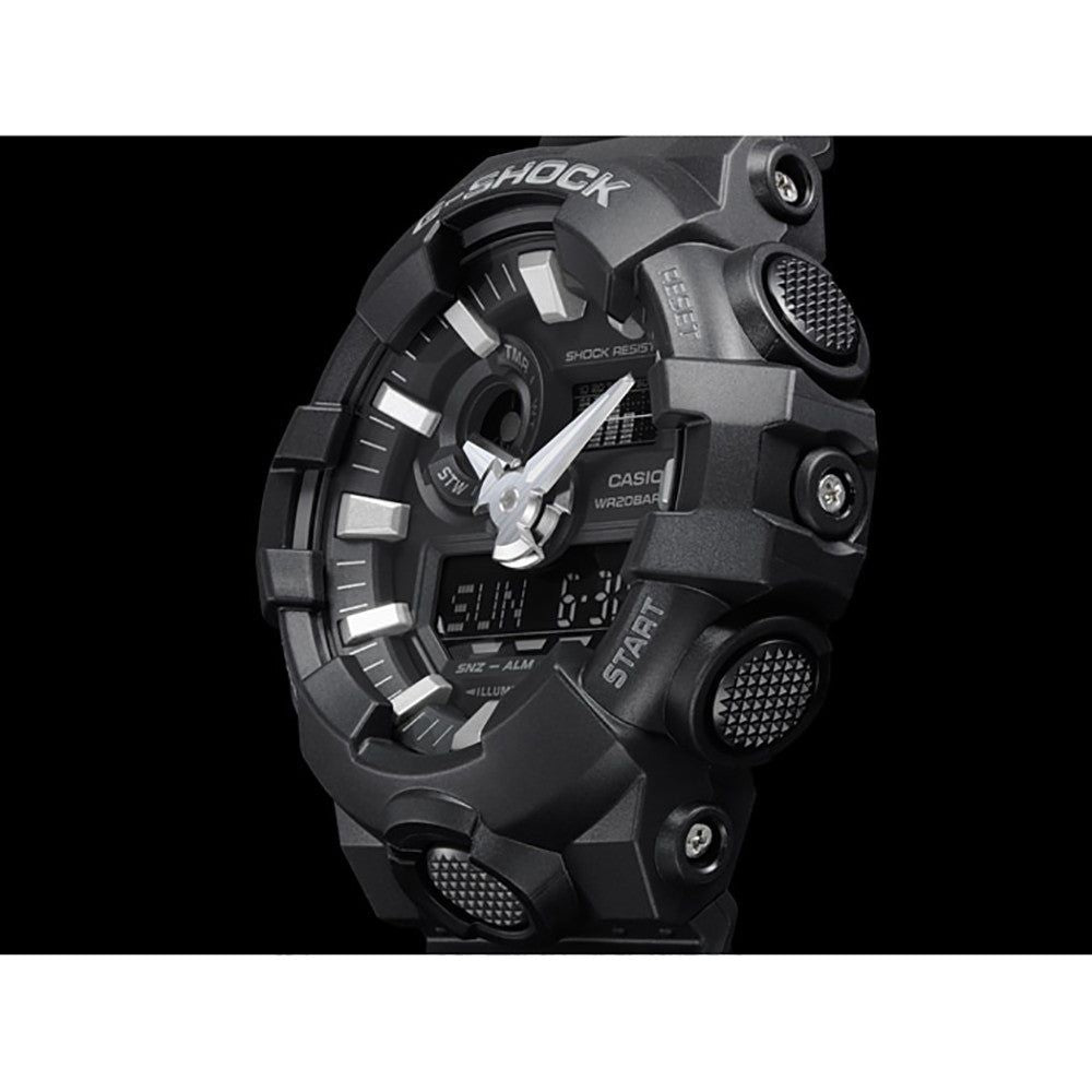 CASIO G-SHOCK WATCHES Mod. GA-700-1BER WATCHES CASIO G-SHOCK Black