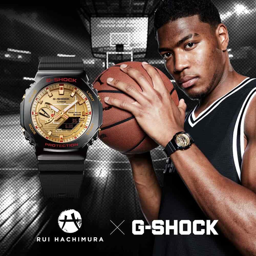 G-SHOCK Mod. OAK TOUGH SOLAR Bluetooth - RUI HACHIMURA Limited Edition Special pack. WATCHES CASIO G-SHOCK Tan