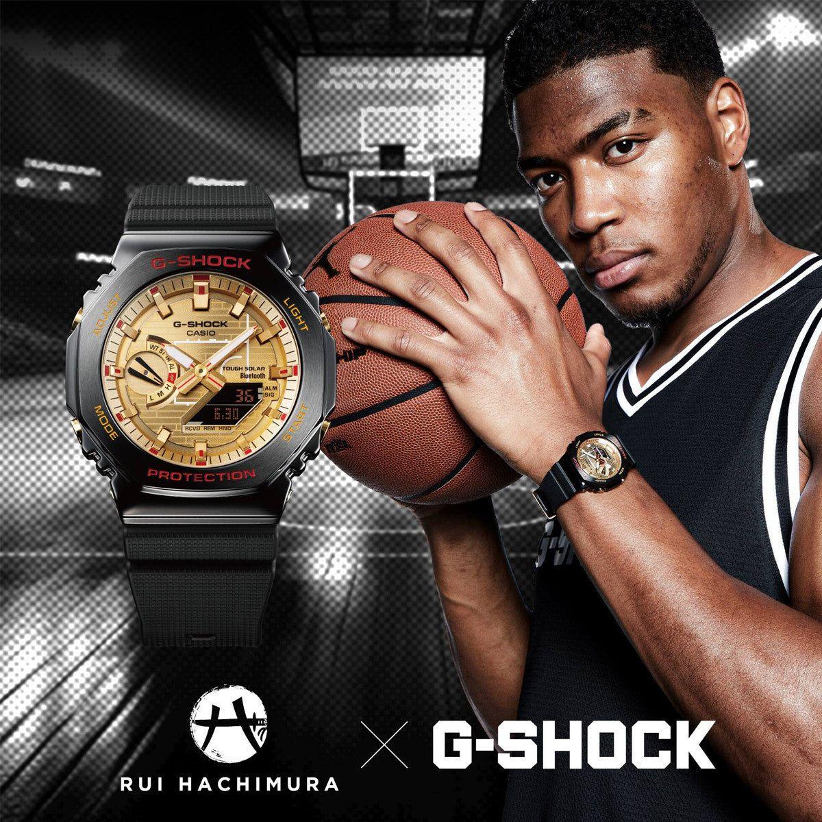 G-SHOCK Mod. OAK TOUGH SOLAR Bluetooth - RUI HACHIMURA Limited Edition Special pack. WATCHES CASIO G-SHOCK Tan