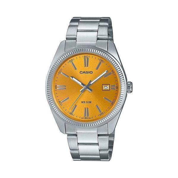 CASIO COLLECTION Mod. DATE - MUSTARD YELLOW WATCHES CASIO COLLECTION & VINTAGE Gray