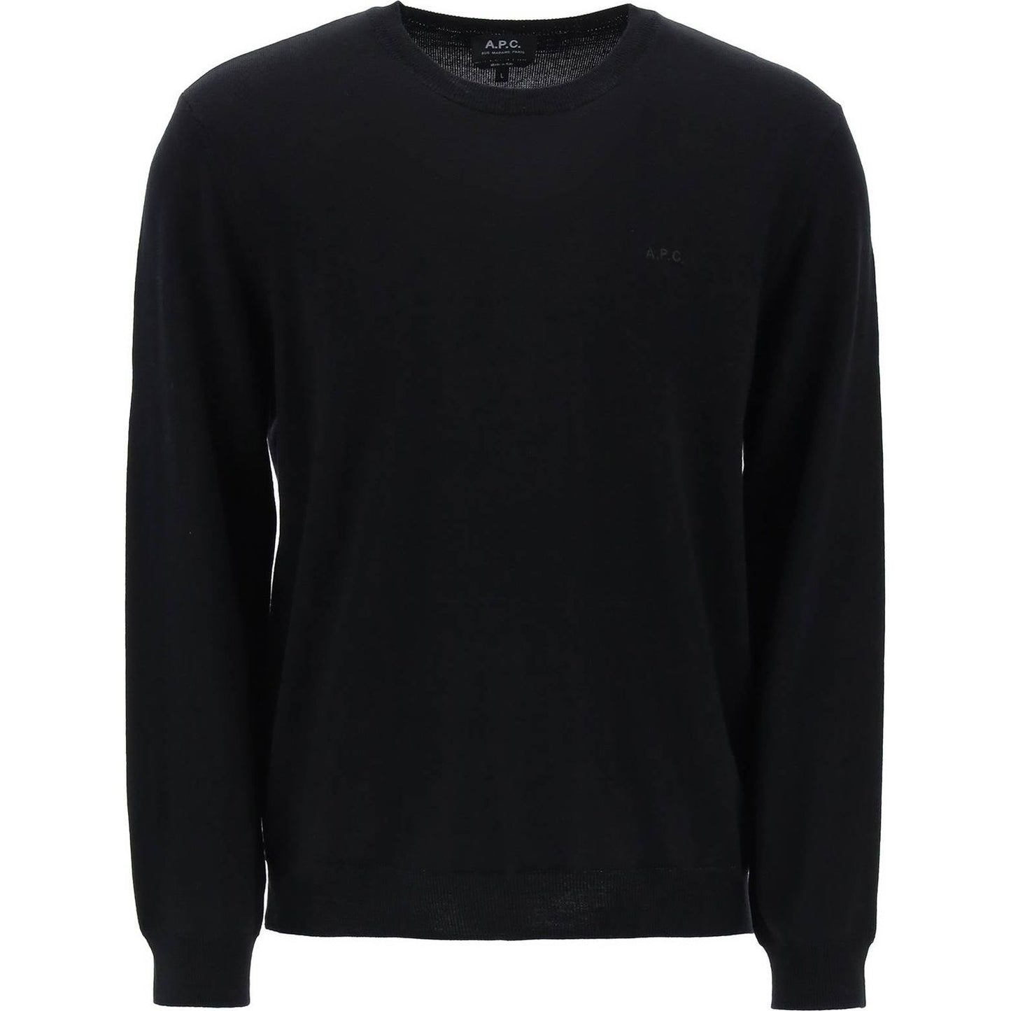 A.P.C. wool crewneck pullover Knitwear A.P.C. Black