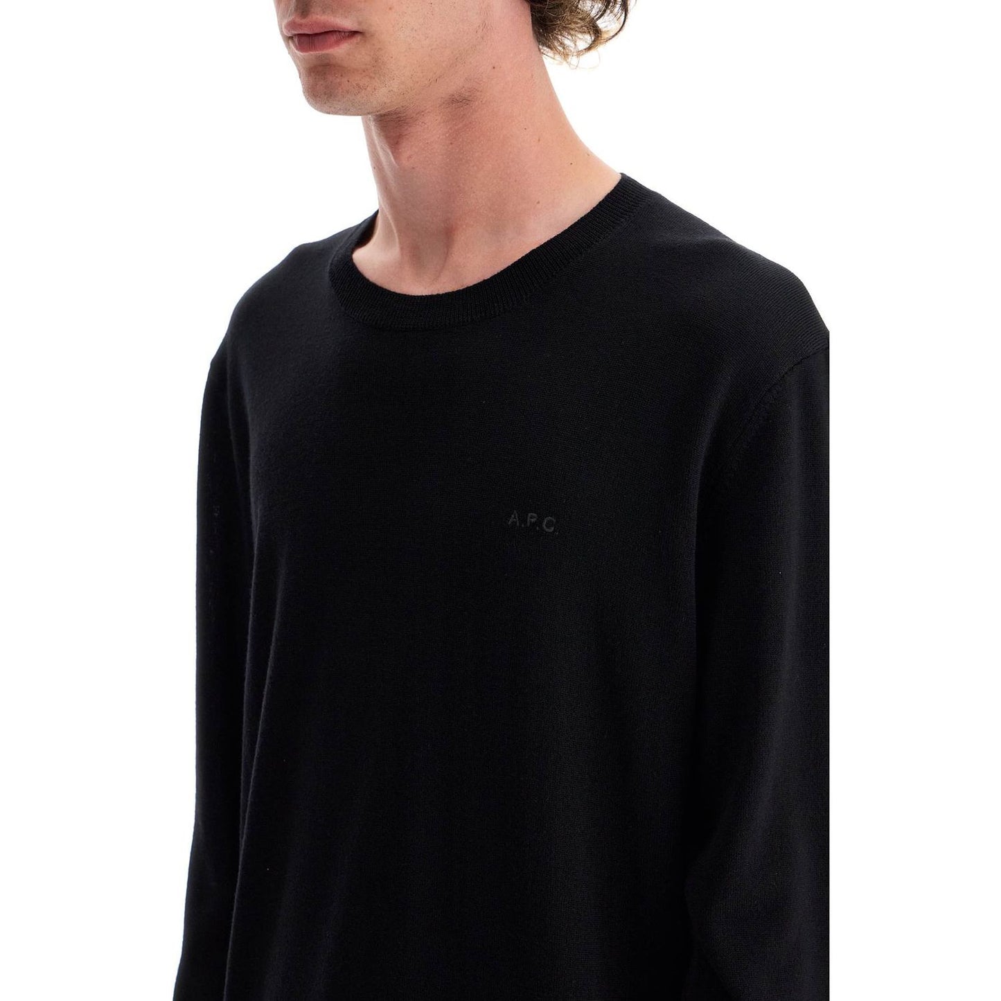 A.P.C. wool crewneck pullover Knitwear A.P.C. Black