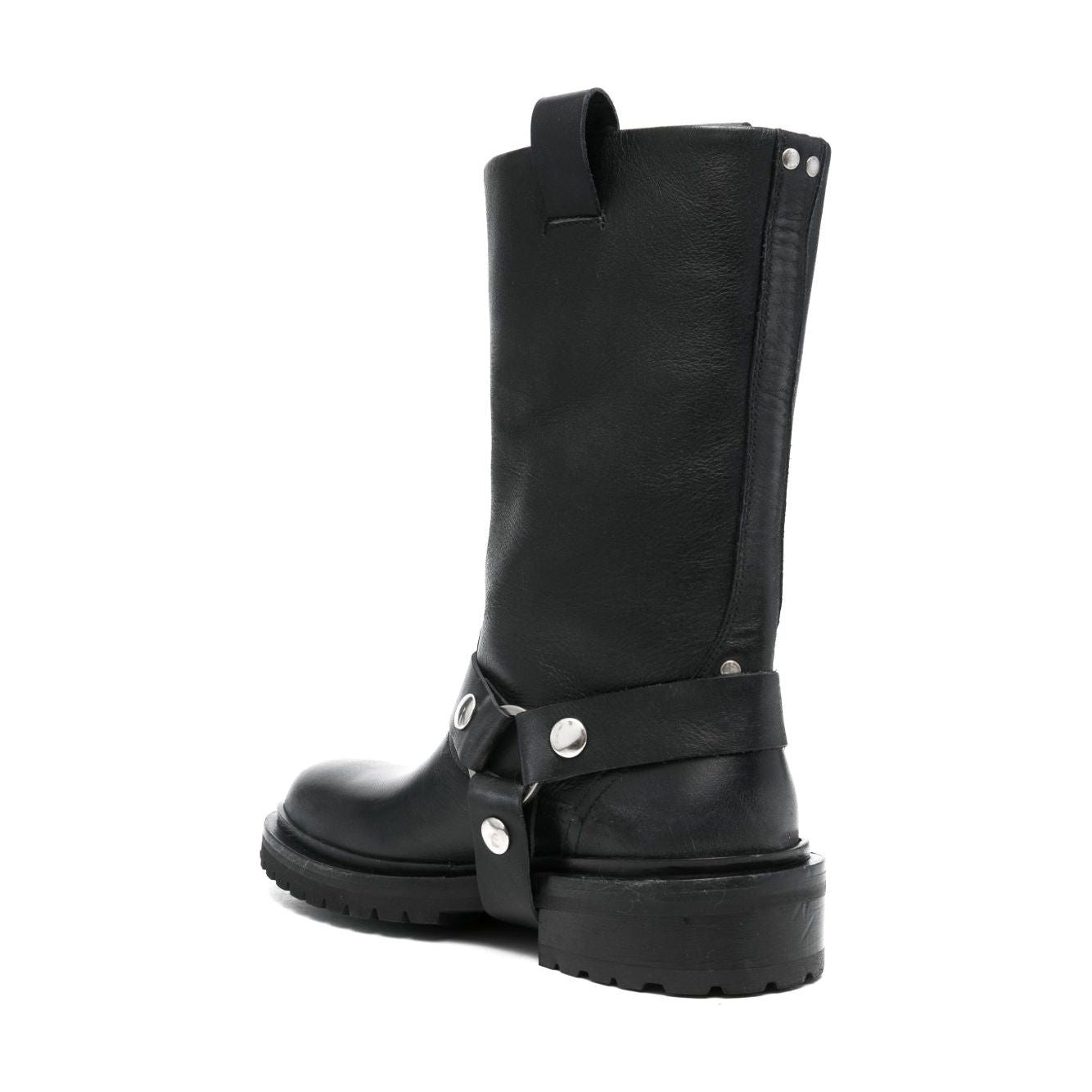 Golden Goose leather biker boots