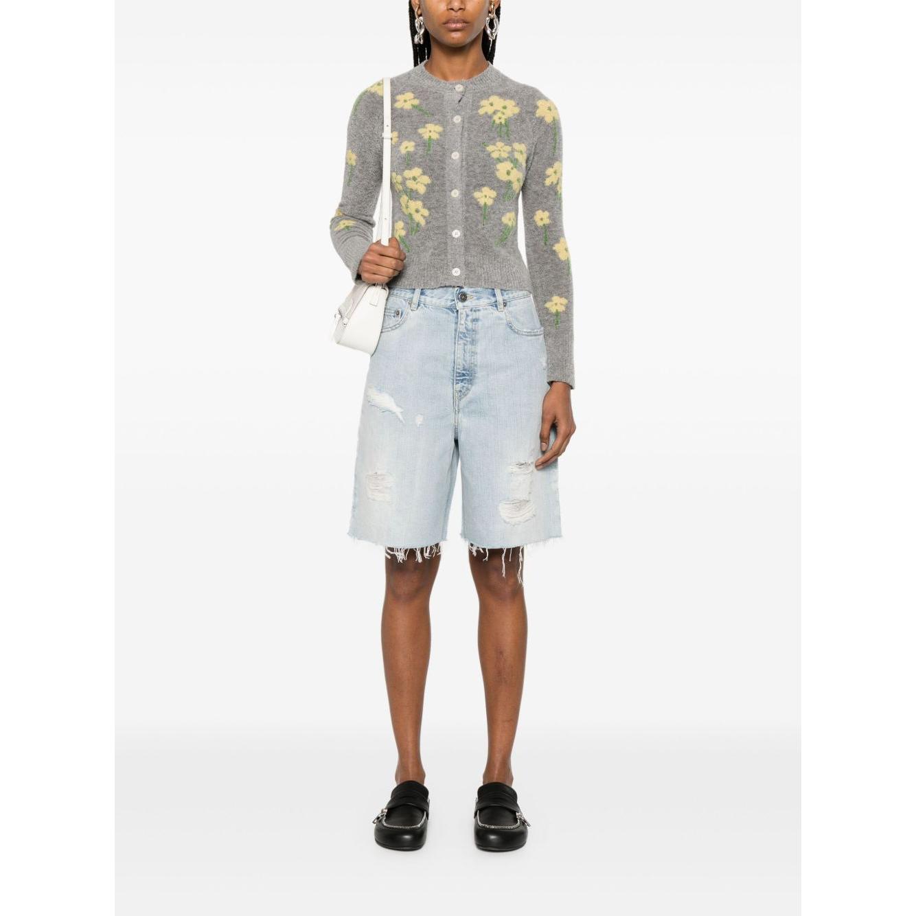 Golden Goose Shorts Clear Blue