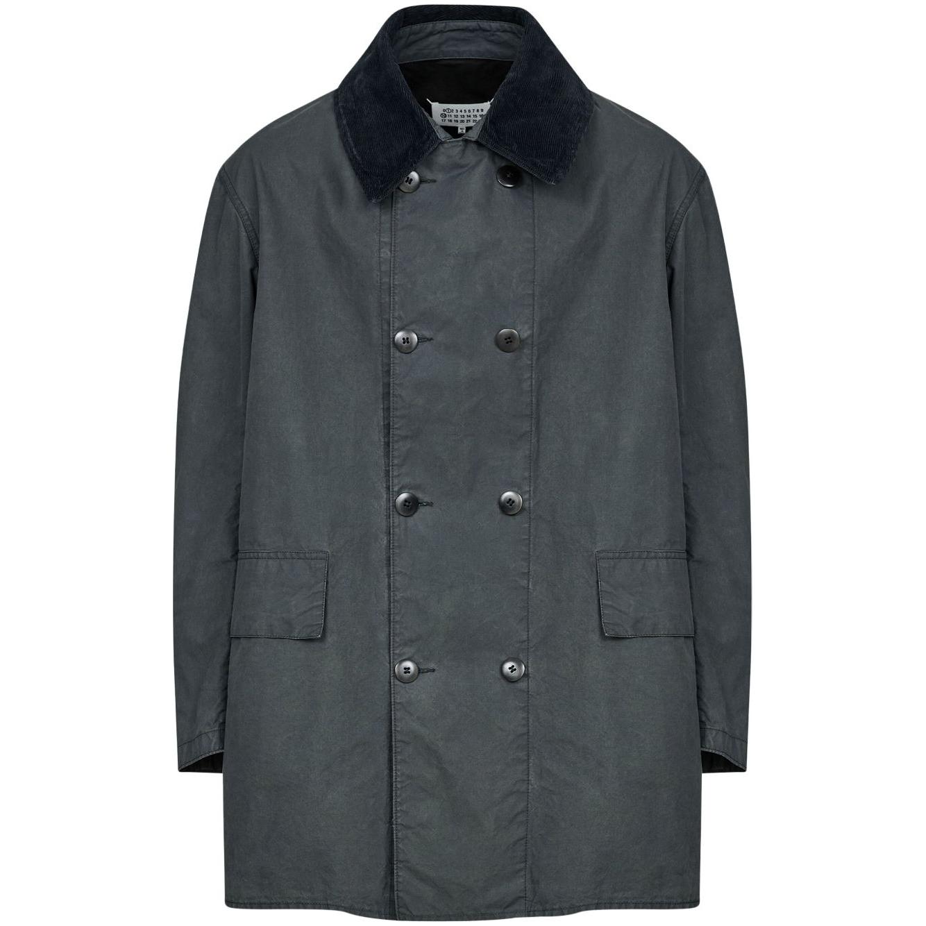 Maison Margiela Double Breasted Cotton Jacket