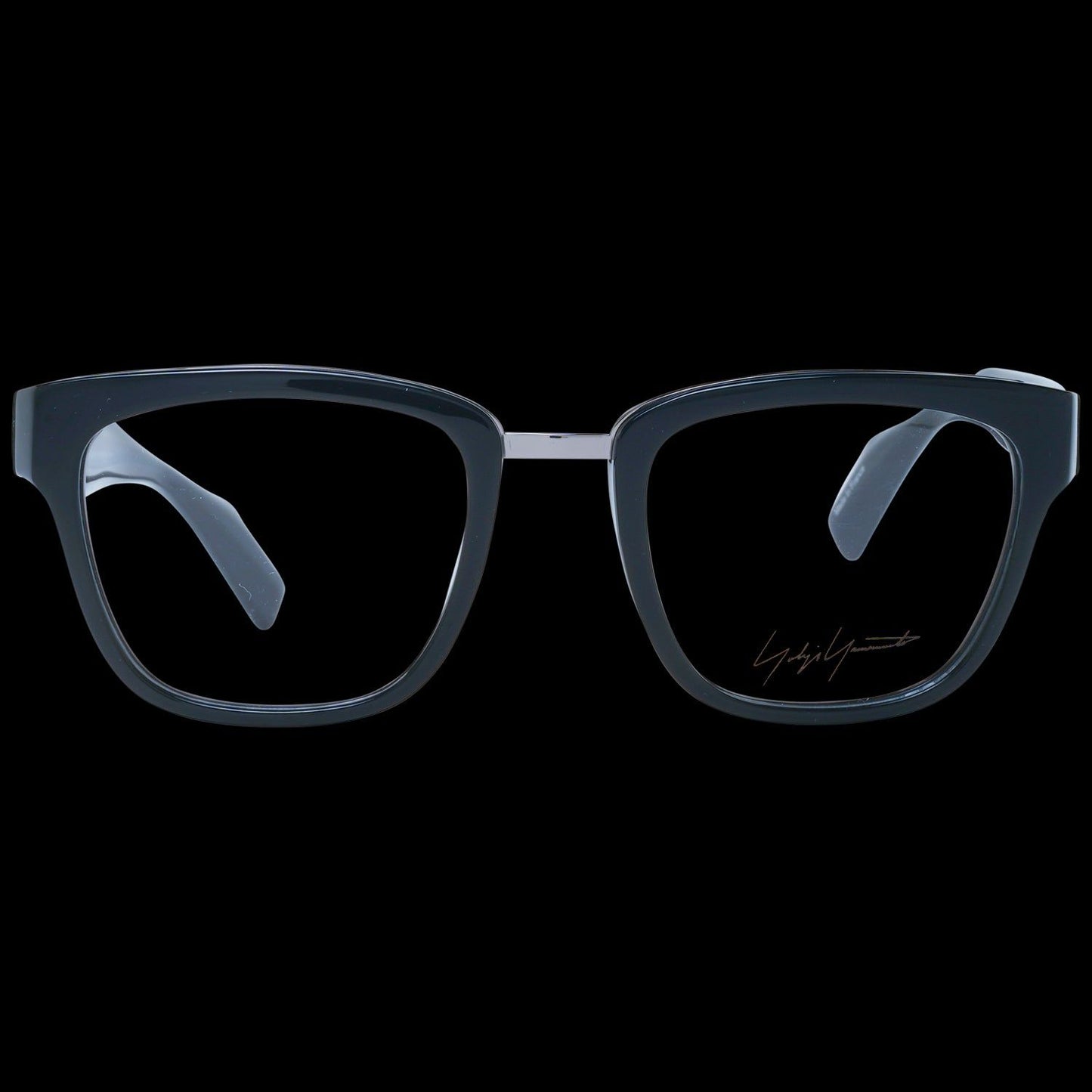 YOHJI YAMAMOTO MOD. YY1002 50019 SUNGLASSES & EYEWEAR YOHJI YAMAMOTO EYEWEAR Black