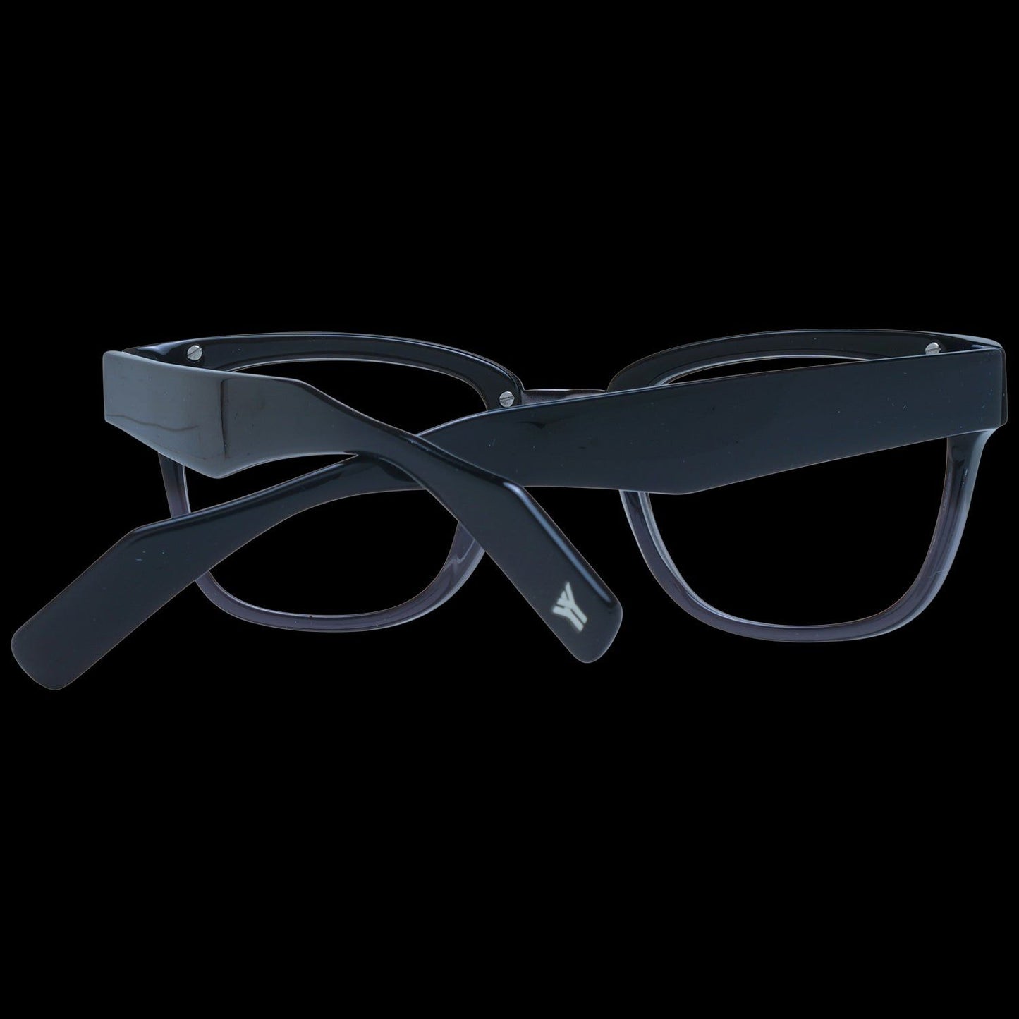 YOHJI YAMAMOTO MOD. YY1002 50909 SUNGLASSES & EYEWEAR YOHJI YAMAMOTO EYEWEAR Black