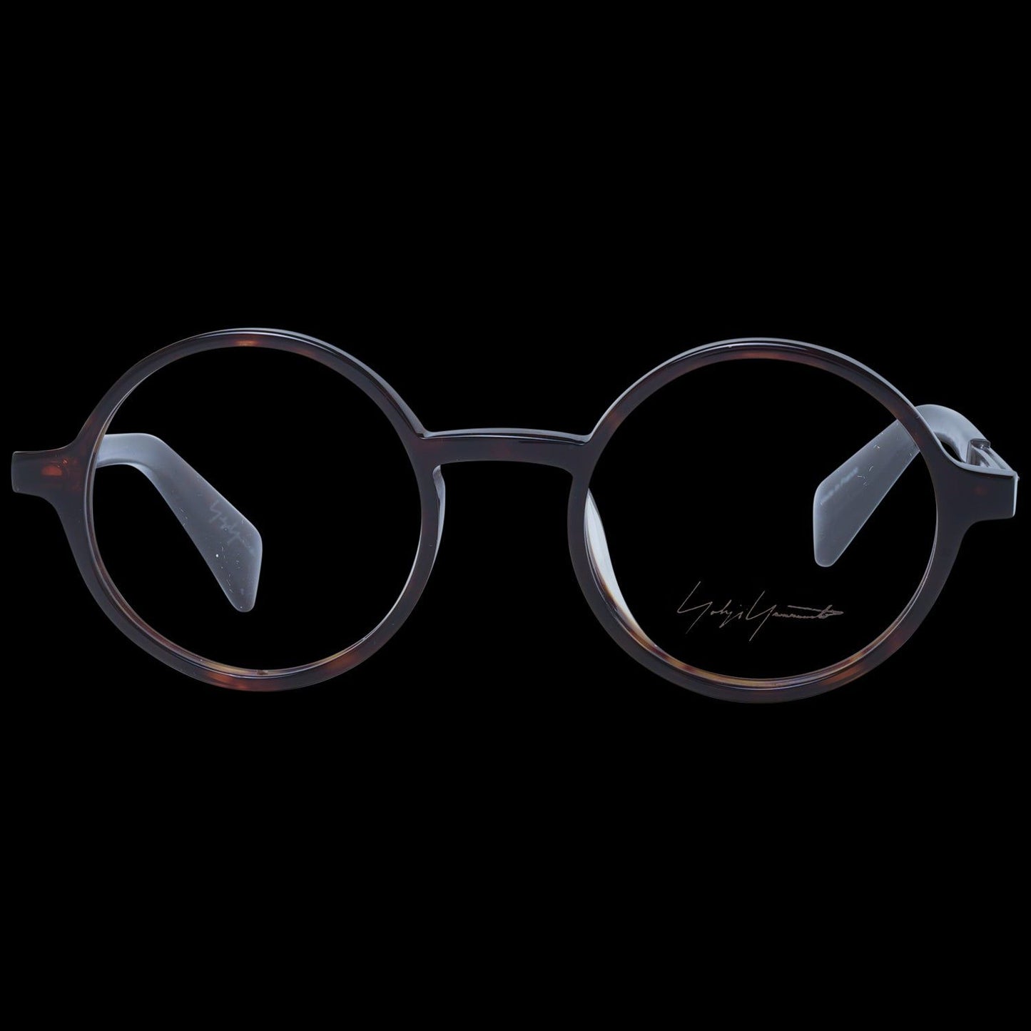 YOHJI YAMAMOTO MOD. YY1006 47127 SUNGLASSES & EYEWEAR YOHJI YAMAMOTO EYEWEAR Black