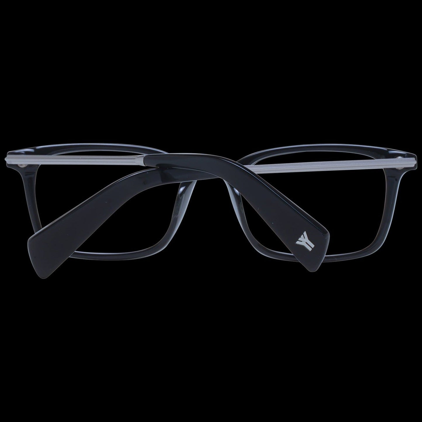 YOHJI YAMAMOTO MOD. YY1007 51019 SUNGLASSES & EYEWEAR YOHJI YAMAMOTO EYEWEAR Black