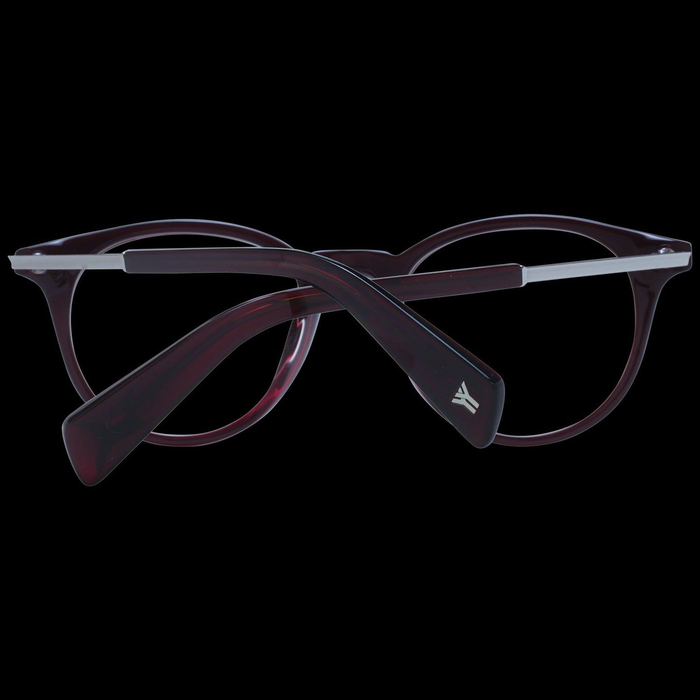YOHJI YAMAMOTO MOD. YY1009 50219 SUNGLASSES & EYEWEAR YOHJI YAMAMOTO EYEWEAR Black