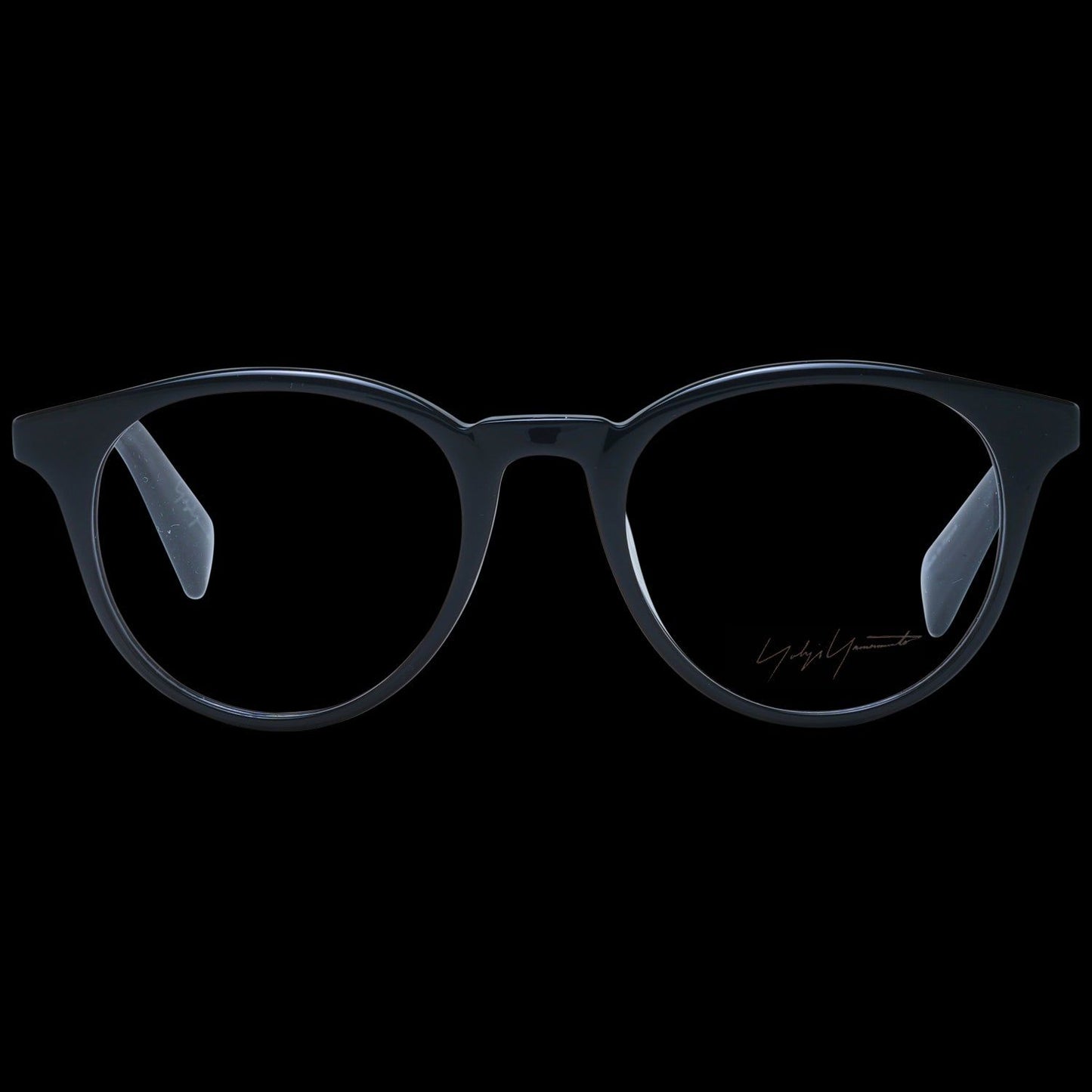 YOHJI YAMAMOTO MOD. YY1009 50019 SUNGLASSES & EYEWEAR YOHJI YAMAMOTO EYEWEAR Black