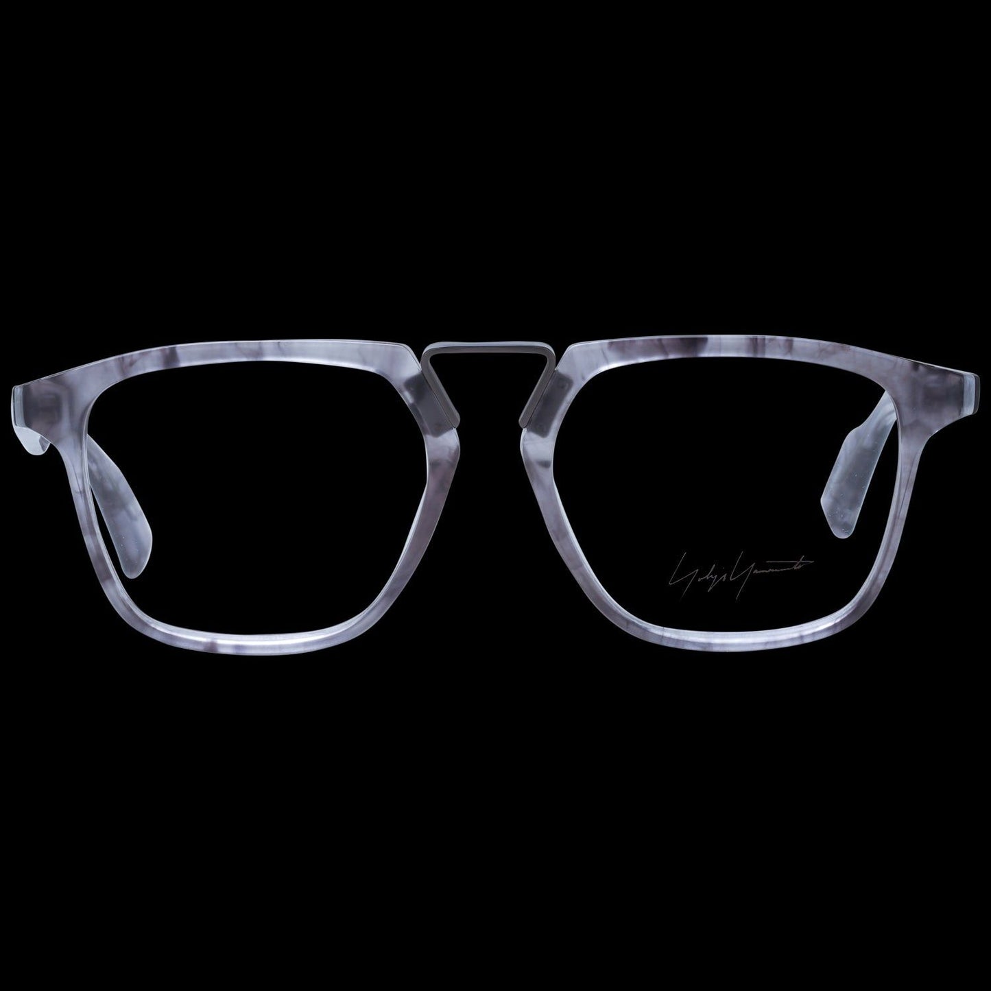 YOHJI YAMAMOTO MOD. YY1029 53908 SUNGLASSES & EYEWEAR YOHJI YAMAMOTO EYEWEAR Black