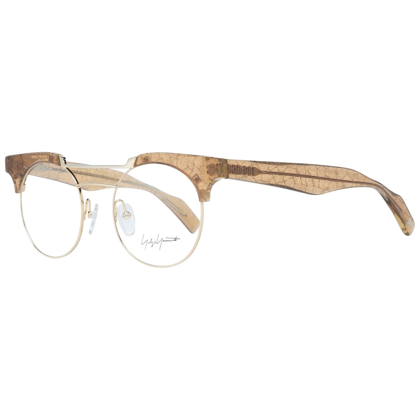 YOHJI YAMAMOTO MOD. YY3009 49180 SUNGLASSES & EYEWEAR YOHJI YAMAMOTO EYEWEAR Tan