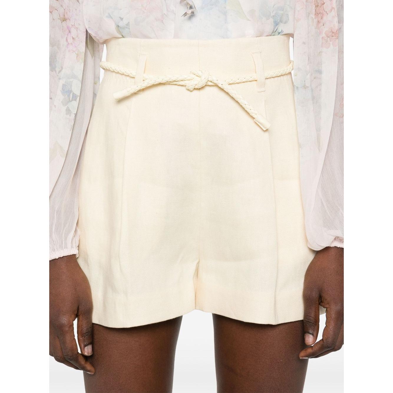 Zimmermann Shorts Yellow