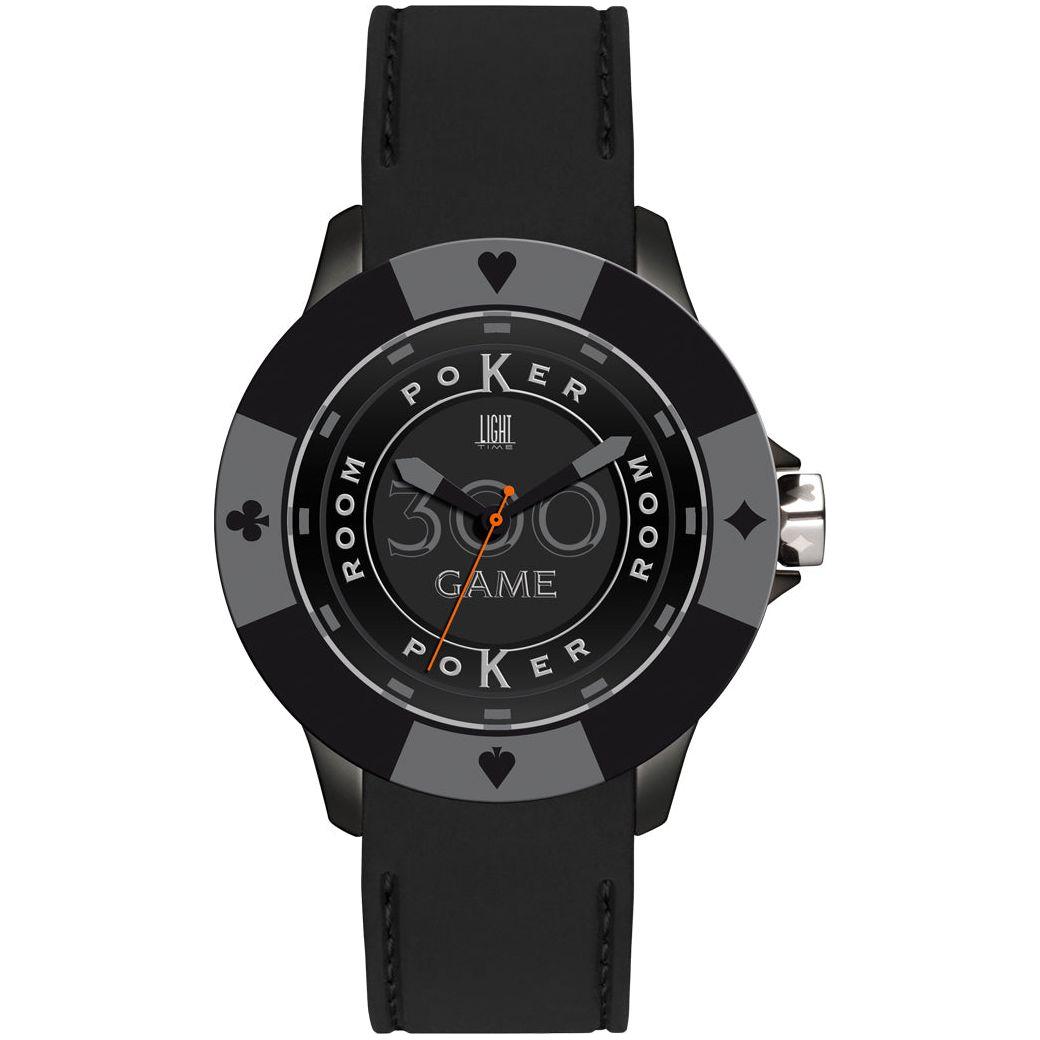 LIGHT TIME Mod. POKER WATCHES LIGHT TIME Black