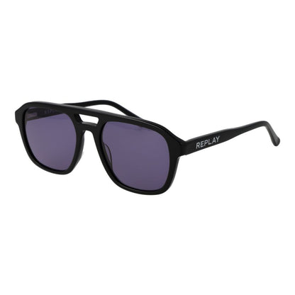 Replay Black Plastic Sunglasses 1728,67345776800,Accessories,Black,Glasses and Sunglasses - Accessories,Men,New with tags,Replay,Sunglasses - Glasses and Sunglasses - Accessories
