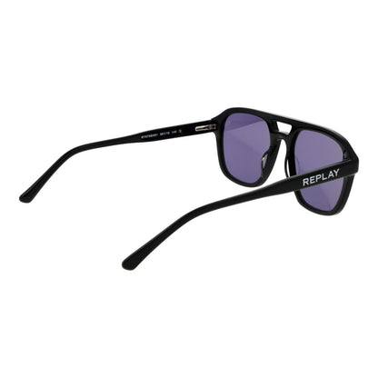 Replay Black Plastic Sunglasses 1728,67345776800,Accessories,Black,Glasses and Sunglasses - Accessories,Men,New with tags,Replay,Sunglasses - Glasses and Sunglasses - Accessories