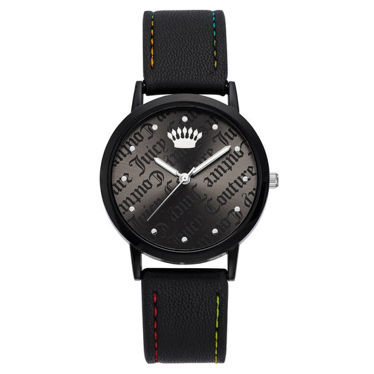 Juicy Couture Black Plastic Dress Watch 1728,67434610848,Accessories,Black,Dress Watches - Watches - Accessories,Juicy Couture,New with tags,Watches - Accessories,Women