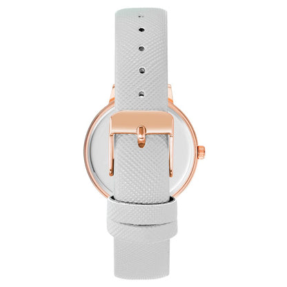 Juicy Couture White Plastic Dress Watch