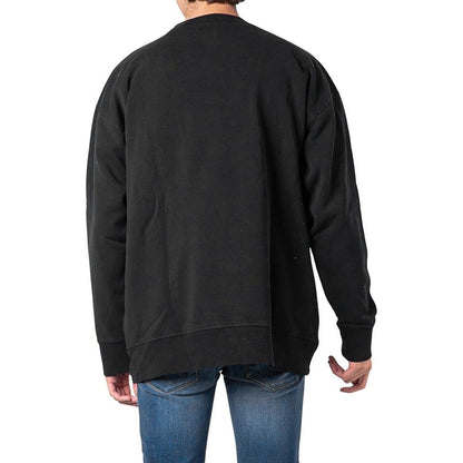 Dsquared² Black Cotton Sweatshirt 1728,75611013280,Black,Clothing,Dsquared²,M,Men,New with tags,Sweaters - Clothing,Sweatshirts - Sweaters - Clothing