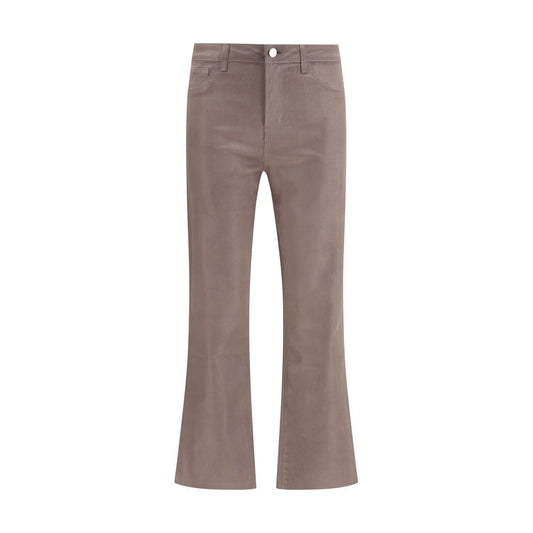 L'Agence Beige Cotton Casual Pants 1728,72470364320,Beige,Casual Pants - Pants - Clothing,Clothing,L'Agence,New with tags,Pants - Clothing,W24,W30,W31,Women