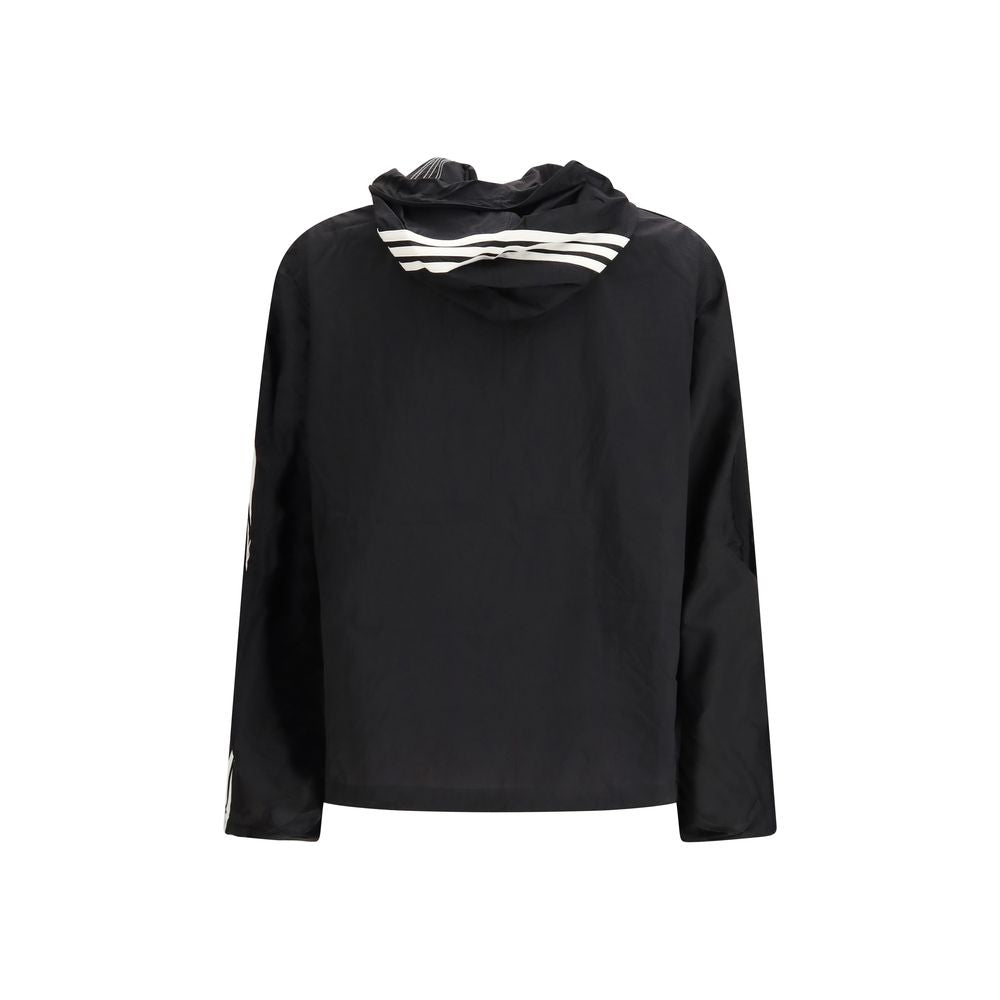 Y-3 Black Polyamide Shell Jacket 1728,72470364320,Black,Clothing,Jackets & Coats - Clothing,L,M,Men,New with tags,S,Shell Jackets - Jackets & Coats - Clothing,Sportswear - Clothing,XL,Y-3