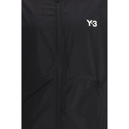 Y-3 Black Polyamide Shell Jacket 1728,72470364320,Black,Clothing,Jackets & Coats - Clothing,L,M,Men,New with tags,S,Shell Jackets - Jackets & Coats - Clothing,Sportswear - Clothing,XL,Y-3