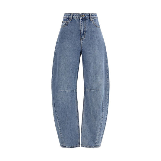 Self-Portrait Blue Cotton Relaxed Fit Jeans 1728,26,27,28,72470364320,Blue,Clothing,Jeans Denim - Clothing,New with tags,Relaxed Fit Jeans - Jeans Denim - Clothing,Self-Portrait,W25,Women