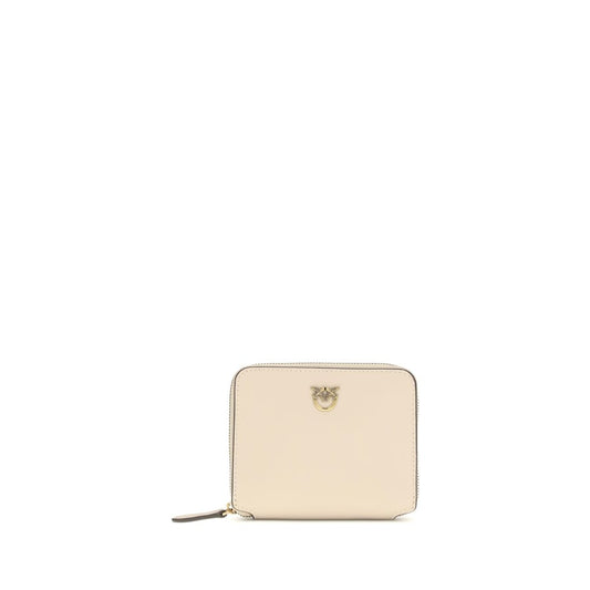 PINKO Beige Calf Leather Bos Taurus Wallet 1728,72470364320,Accessories,Beige,New with tags,PINKO,Wallets - Accessories,Wallets - Wallets - Accessories,Women