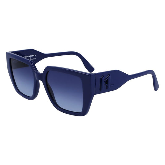 Karl Lagerfeld Blue Injected Sunglasses 1728,67434610848,Accessories,Blue,Glasses and Sunglasses - Accessories,Karl Lagerfeld,New with tags,Sunglasses - Glasses and Sunglasses - Accessories,Women