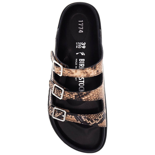 Birkenstock 1774 florida lined slide sand