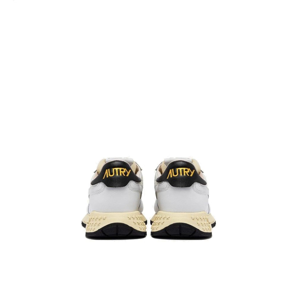 Autry White Leather Low Top Sneakers 1728,75611013280,Autry,EU43/US10,EU46/US13,Low Tops - Sneakers - Shoes,Men,New with tags,Shoes,Sneakers - Shoes,White
