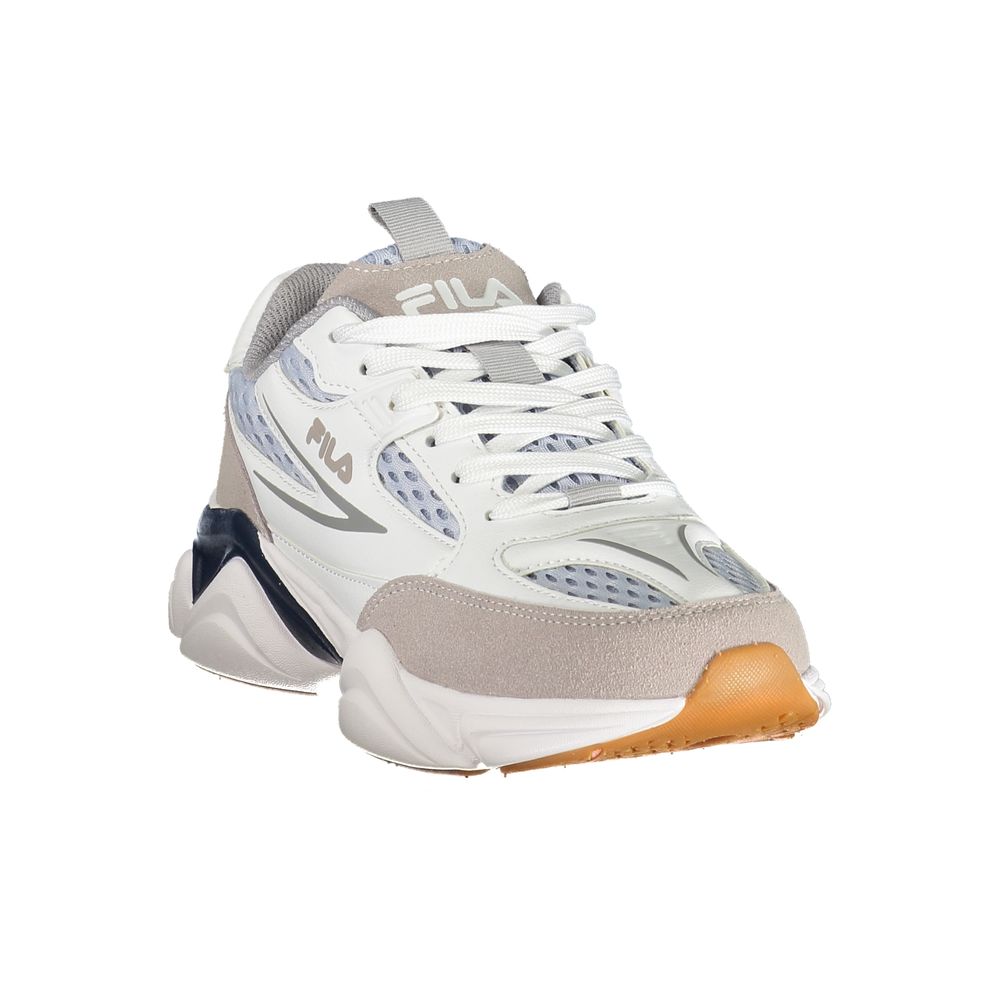 Fila White Polyurethane Women's Sneaker 1728,67403481248,Athletic - Sneakers - Shoes,EU36/US6,EU37/US7,EU38/US8,EU39/US9,EU40/US10,EU41/US11,Fila,New with tags,Shoes,Sneakers - Shoes,White,Women