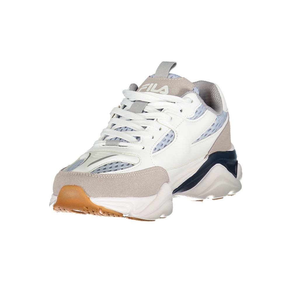 Fila White Polyurethane Women's Sneaker 1728,67403481248,Athletic - Sneakers - Shoes,EU36/US6,EU37/US7,EU38/US8,EU39/US9,EU40/US10,EU41/US11,Fila,New with tags,Shoes,Sneakers - Shoes,White,Women