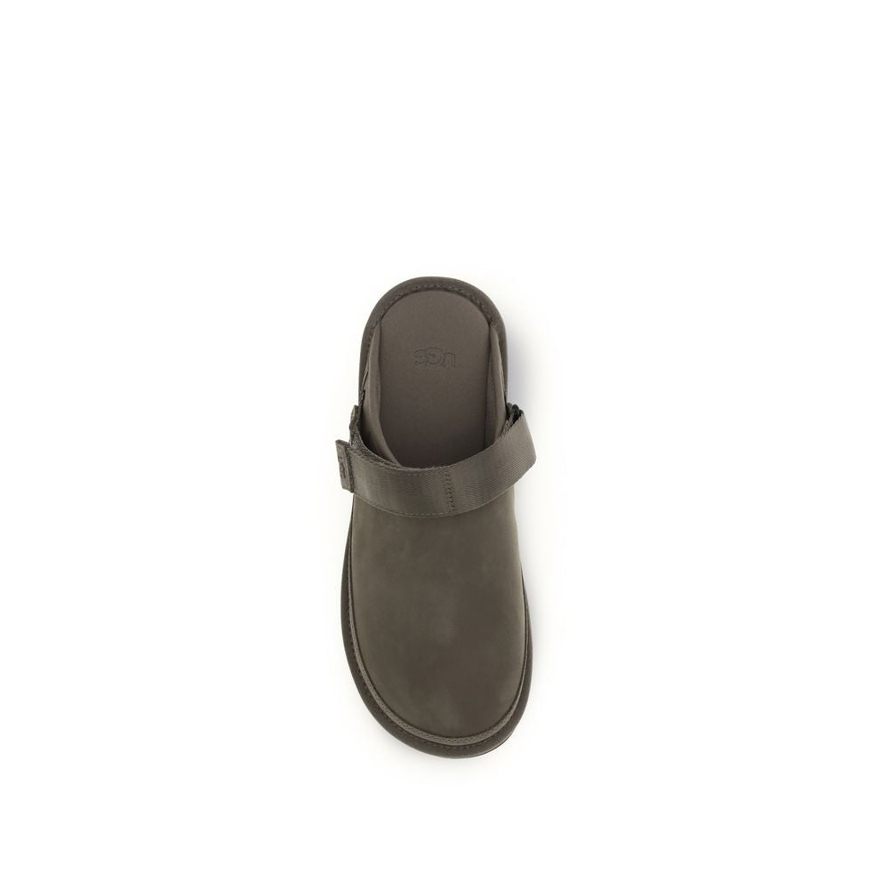 UGG Brown Calf Leather Bos Taurus Mules 1728,72470364320,Brown,EU42/US9,EU43/US10,EU44/US11,EU45/US12,EU46/US13,Flats - Shoes,Men,Mules - Flats - Shoes,New with tags,Shoes,UGG