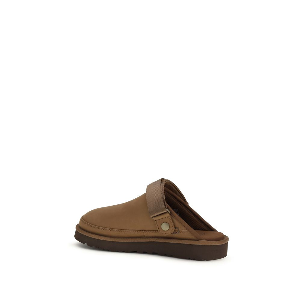 UGG Brown Calf Leather Bos Taurus Mules 1728,72470364320,Brown,EU42/US9,EU43/US10,EU44/US11,EU45/US12,EU46/US13,Flats - Shoes,Men,Mules - Flats - Shoes,New with tags,Shoes,UGG
