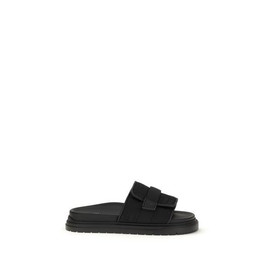 Fendi Black Polyamide Sandals 1728,72470364320,Black,EU 38 | US 5,EU39/US6,EU40/US7,EU41/US8,EU42/US9,EU43/US10,Fendi,Men,New with tags,Sandals - Shoes,Shoes