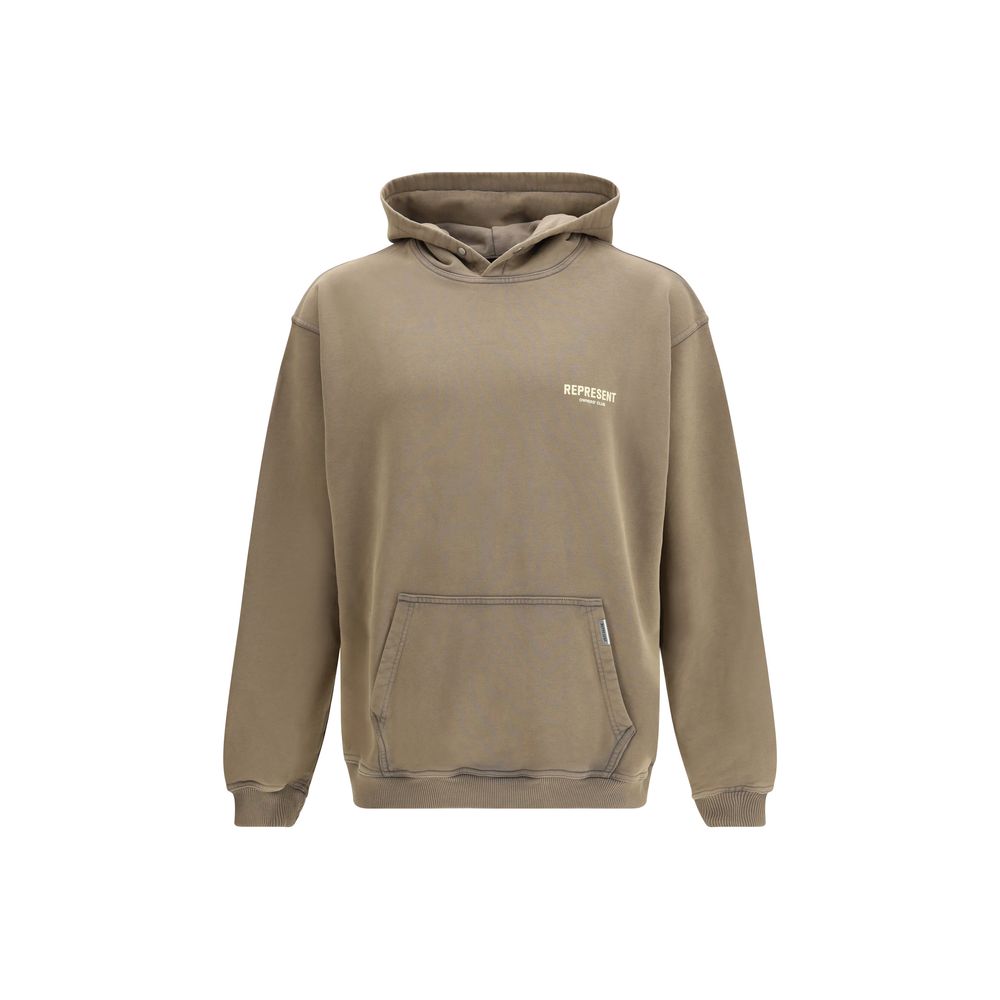 Represent Brown Cotton Sweatshirt 1728,72470364320,Brown,Clothing,L,Men,New with tags,Represent,S,Sweaters - Clothing,Sweatshirts - Sweaters - Clothing,XL