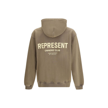 Represent Brown Cotton Sweatshirt 1728,72470364320,Brown,Clothing,L,Men,New with tags,Represent,S,Sweaters - Clothing,Sweatshirts - Sweaters - Clothing,XL