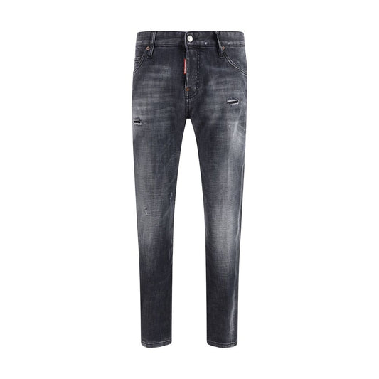 Dsquared² Black Cotton Slim Fit Jeans 1728,72470364320,Black,Clothing,Dsquared²,IT44 | XS,IT46 | S,IT48 | M,IT50 | L,IT52 | XL,IT54 | XXL,IT56 | 3XL,Jeans Denim - Clothing,Men,New with tags,Slim Fit Jeans - Jeans Denim - Clothing