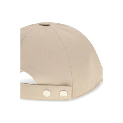 Max Mara Beige Cotton Cap (Baseball Hat) 1728,57 cm|S,72470364320,Accessories,Beige,Caps (Baseball Hat) - Hats - Accessories,Hats - Accessories,Max Mara,New with tags,Women