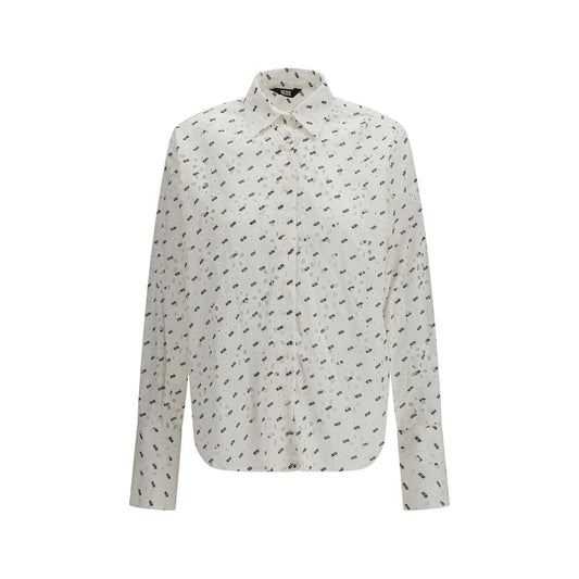 GCDS White Cotton Shirt